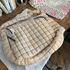 Free People Movement quilted bag